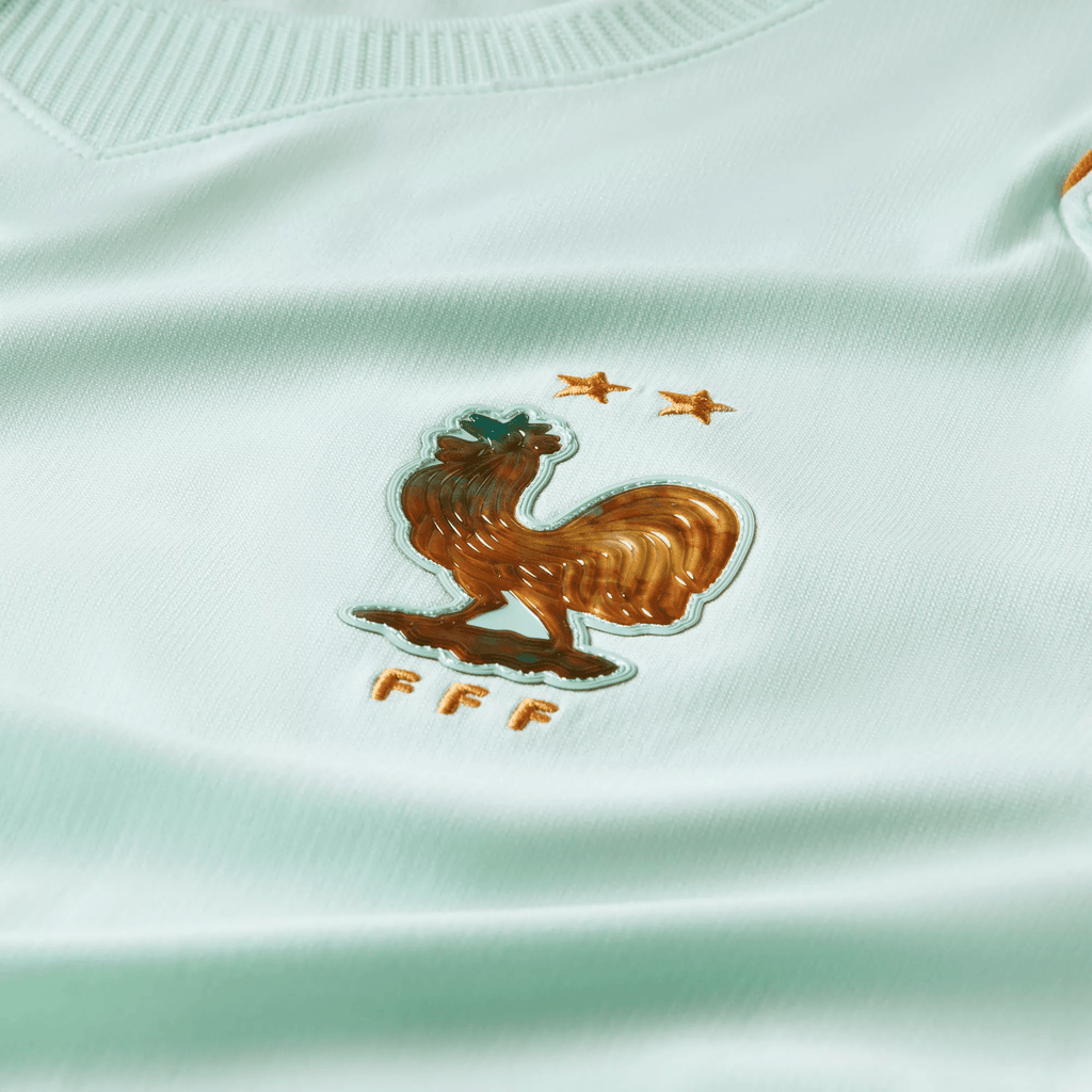 Nike France Kylian Mbappe Away Jersey 2026 (Igloo/Monarch)