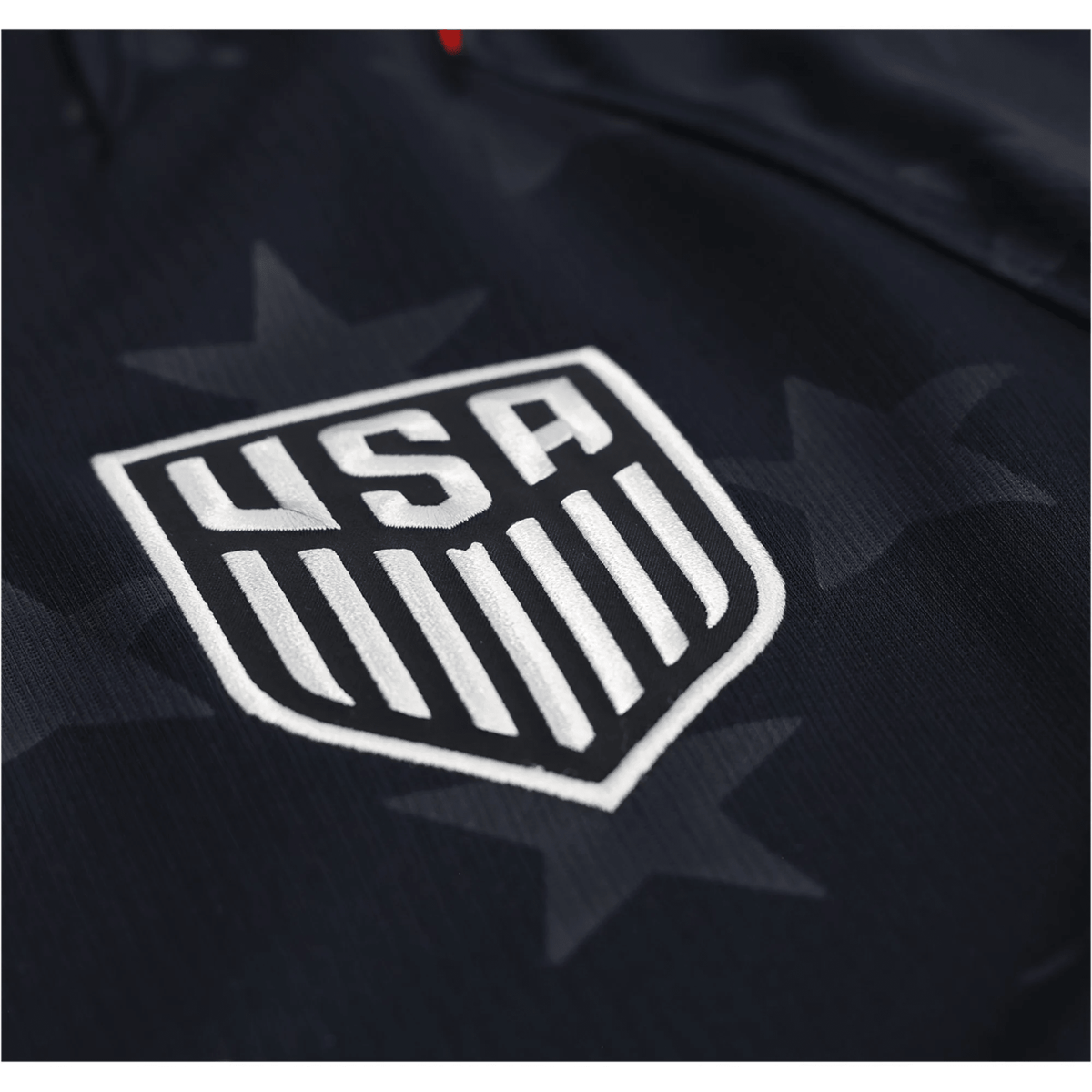 Nike Mens Turner United States Away Stadium Jersey 2026 (Dark Obsidian/Pure Platinum)