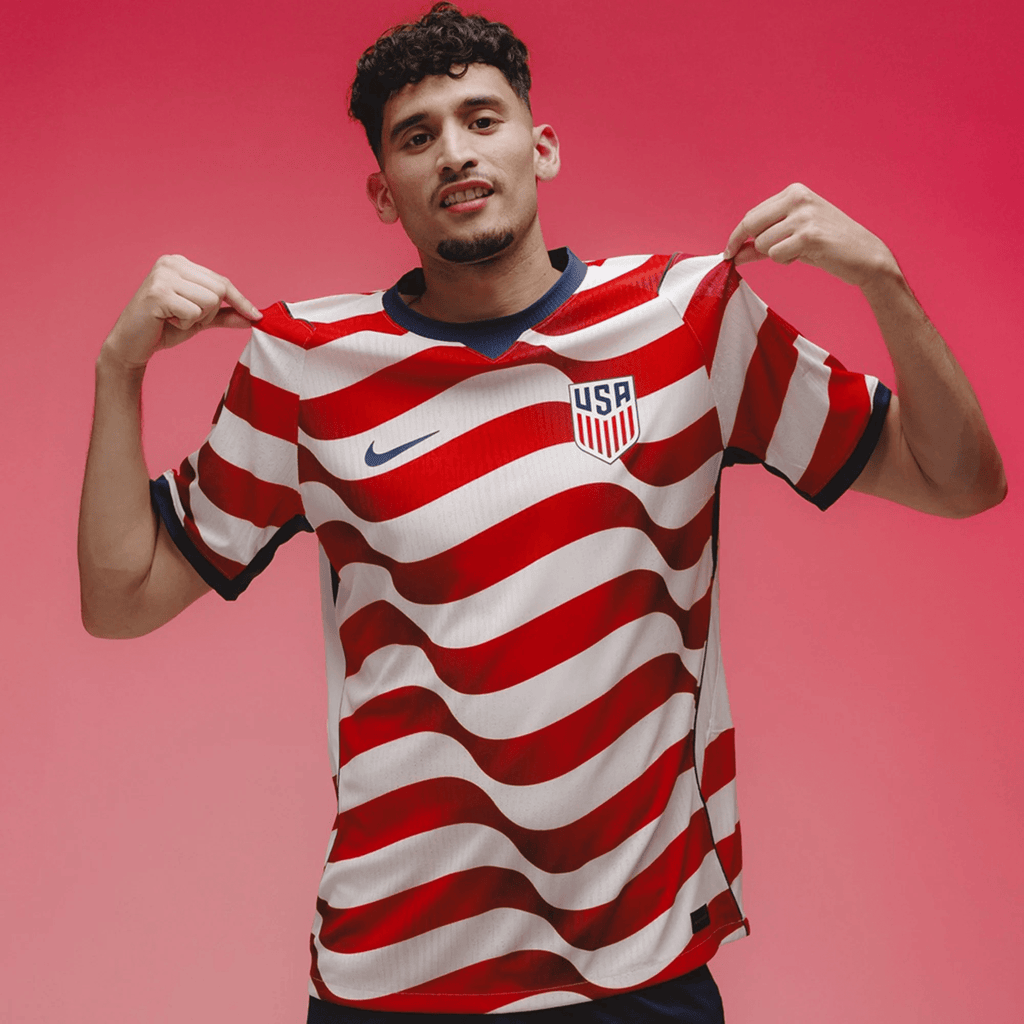 Nike Mens De la Torre United States Match Authentic Home Jersey 2026 (Sail/Midnight Navy)