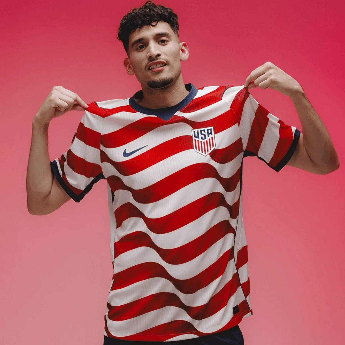 Nike Mens Pepi United States Match Authentic Home Jersey 2026 (Sail/Midnight Navy)