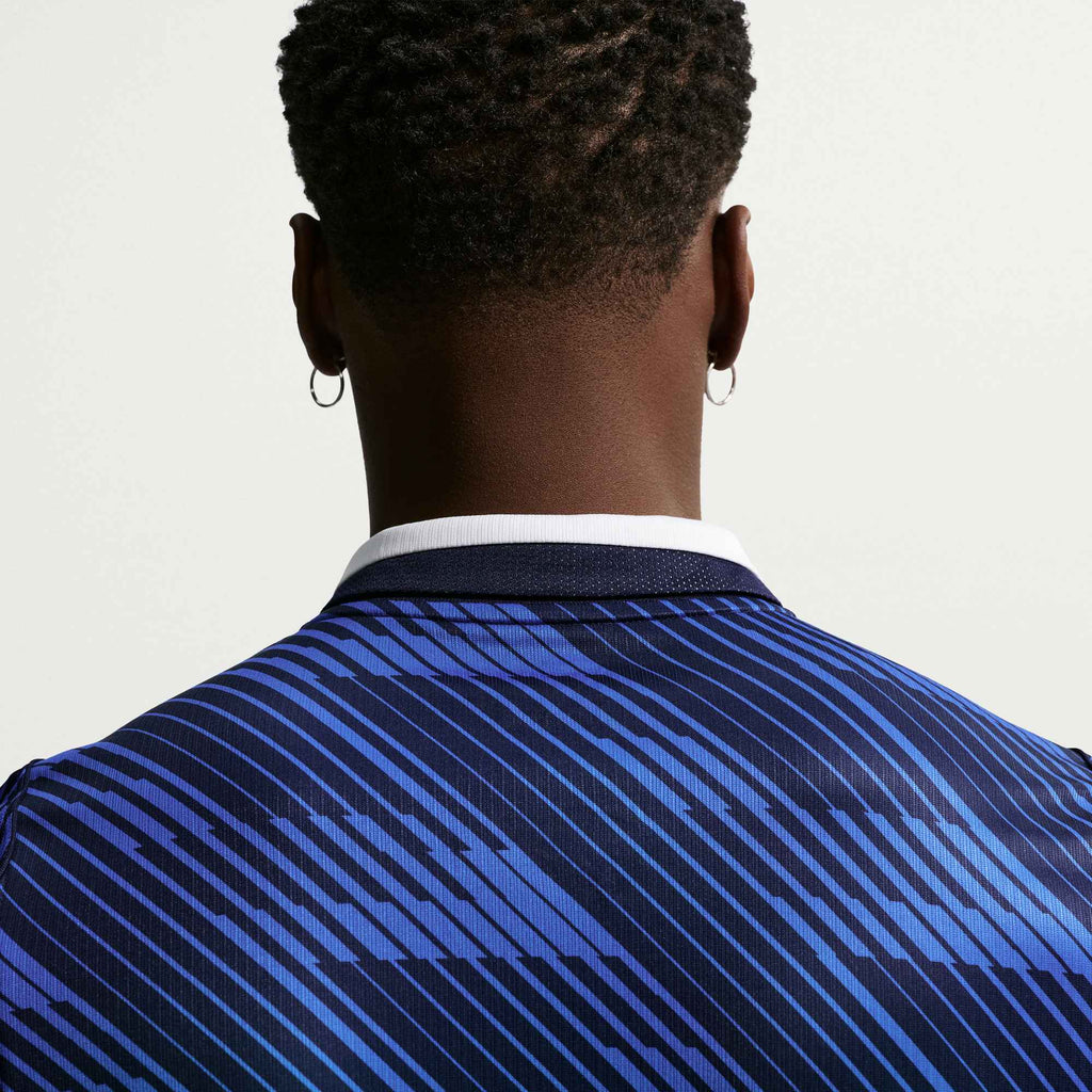 Nike Men's France Désiré Doué Home Stadium Jersey 2026 (Game Royal/Metallic Copper)