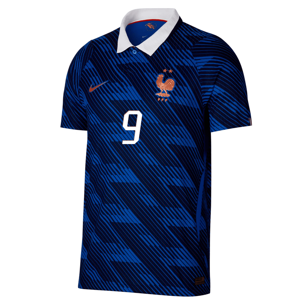 Nike Mens France Marcus Thuram Match Authentic Home Jersey 2026 (Game Royal/Metallic Gold)
