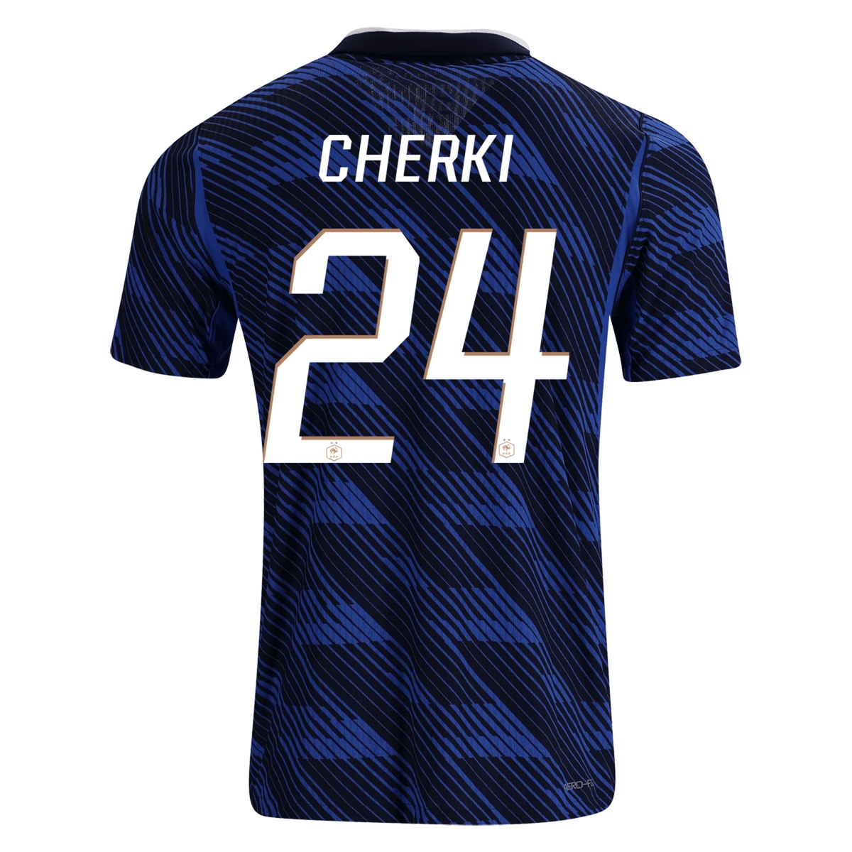 Nike Mens France Rayan Cherki Match Authentic Home Jersey 2026 (Game Royal/Metallic Gold)