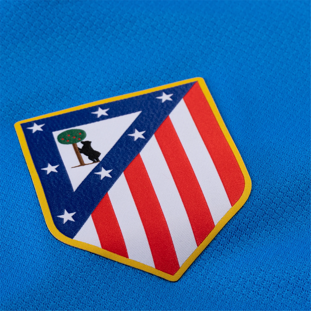 Nike Men's Atletico Madrid Koke T90 Third Jersey La Liga Patch 25/26 (Photo Blue/Sport Red)