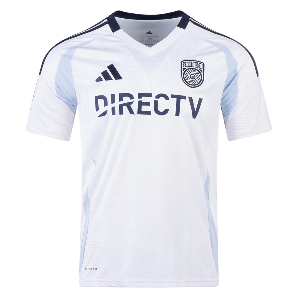 adidas Onni Valakari San Diego FC Away Jersey 25/26 (White)
