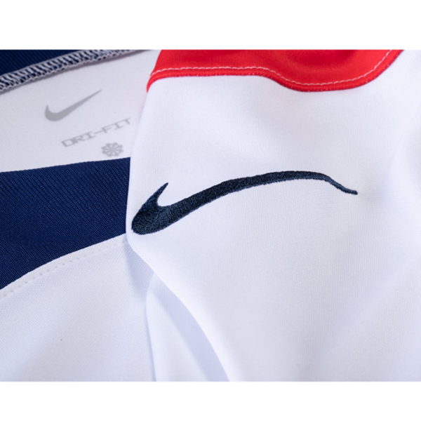 Nike United States Tyler Adams Home Long Sleeve Jersey 22/23 (White/Loyal Blue)